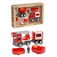 ECO MultiGO Fire set - figurky Igráčků hasičů s auty