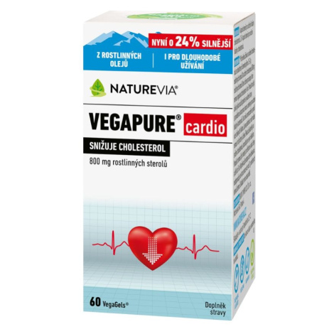 NatureVia Vegapure cardio 60 kapslí