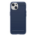 Carbon silikonové pouzdro na iPhone 15 6.1" Blue