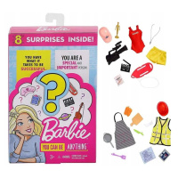 Barbie oblečky pro povolání s překvapením, mattel glh57