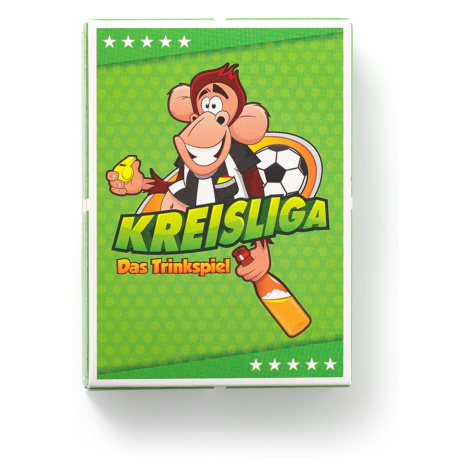 Spielehelden Okresní liga Alkoholový fotbal 55 hracích karet v kapesním formátu