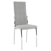 Tempo Kondela Židle ADORA NEW - šedá látka / kov + kupón KONDELA10 na okamžitou slevu 3% (kupón 