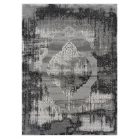 Berfin Dywany Kusový koberec Zara 8372 Grey Star - 120x180 cm
