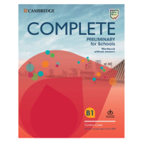 Complete Preliminary for Schools (2020 Exam) SB and WB without answers Pack Cambridge University