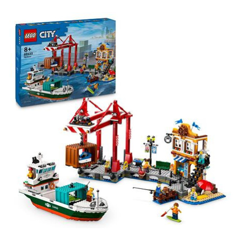 LEGO® City 60422 Přístav s nákladní lodí