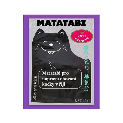 Japan Premium Matatabi pro nápravu chování kočky v říji, 1 g