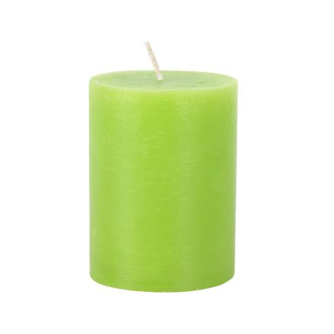 Provence Rustikální svíčka 10cm zelená