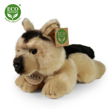 Rappa Plyšový pes německý ovčák 20 cm ECO-FRIENDLY