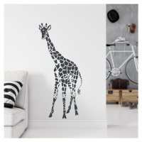 Samolepka na zeď - Žirafa ve vlastní barvě
