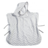 KipKep mušelínové PONCHO M Silver Grey