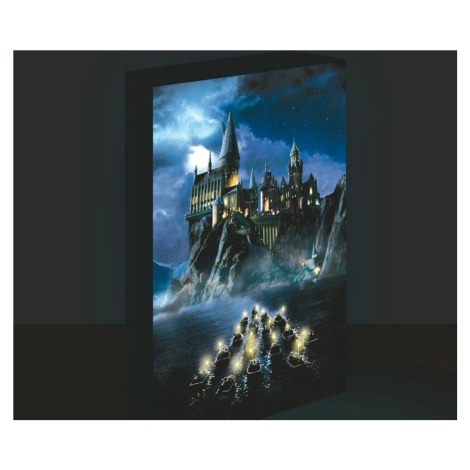 Harry Potter obraz LED svítící 30x40 cm - Bradavice - EPEE EPEE Czech