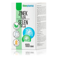 Edenpharma Zinek Selen tbl.100