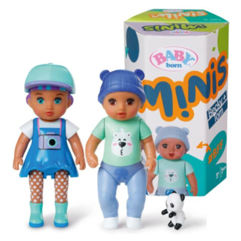 BABY born Minis Sada 2 panenek, verze 3 Zapf Creation