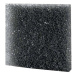 Hobby Filtrační pěna hrubá černá 50 × 50 × 2 cm
