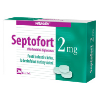 Septofort 2mg 36 pastilek