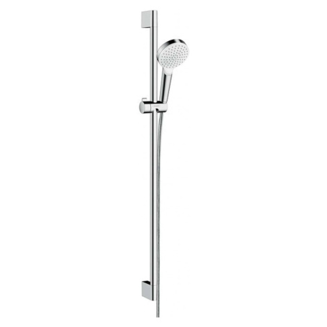 HANSGROHE Crometta Set sprchové hlavice, tyče a hadice, bílá/chrom 26537400