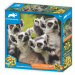 PRIME 3D PUZZLE - Lemur 150 dílků