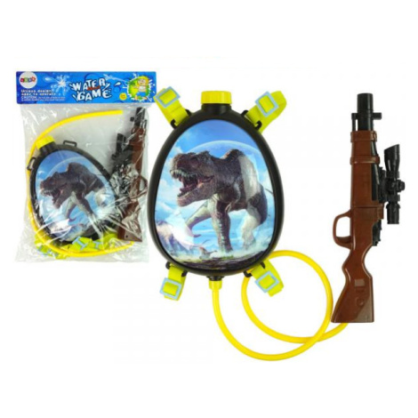 Pistole na vodu se zásobníkem s obrázkem dinosaura modrý Toys Group