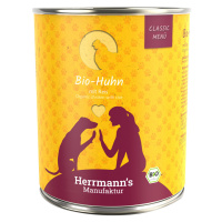 Herrmanns Bio-Menu Classic 6 x 800 g - Bio kuře s bio rýží