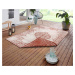 NORTHRUGS - Hanse Home koberce Kusový koberec Twin Supreme 105422 Cebu Cayenne – na ven i na dom