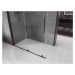 MEXEN/S Velar sprchový kout 150 x 70, transparent, černá 871-150-070-01-70