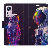 iSaprio Flip pouzdro Neon Astronaut 02 pro Xiaomi 12 / 12X