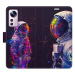 iSaprio Flip pouzdro Neon Astronaut 02 pro Xiaomi 12 / 12X