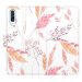 iSaprio flip pouzdro Ornamental Flowers pro Samsung Galaxy A50