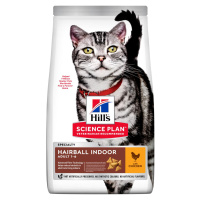 Hill's Science Plan Adult Hairball Indoor krmivo pro kočky 10 kg