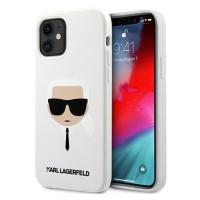 Karl Lagerfeld KLHCP12SSLKHWH hard silikonové pouzdro iPhone 12 Mini 5.4