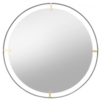 KARE Design Kulaté zrcadlo s kovovým rámem Betsy Ø90cm
