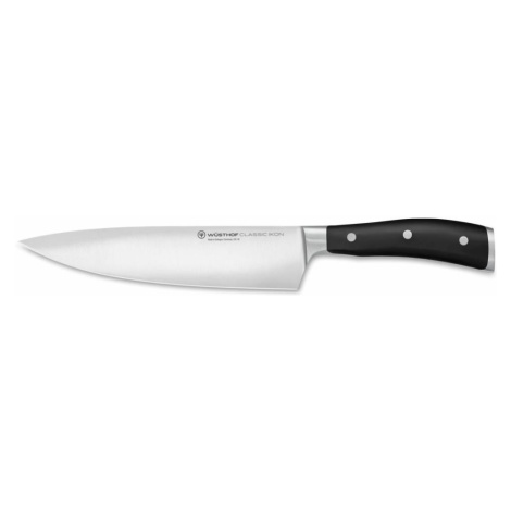 Wüsthof Wüsthof - Kuchyňský nůž CLASSIC IKON 20 cm černá WÜSTHOF