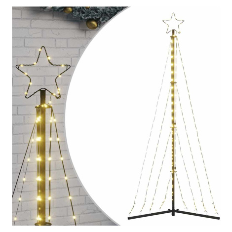 vidaXL LED vánoční stromek 339 teplých bílých LED 187 cm