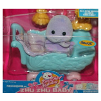 Zhu zhu babies miminko v kočárku binkie + 2 oblečky zdarma