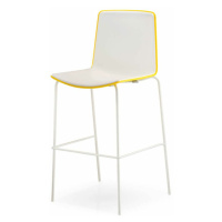 PEDRALI - Barová židle TWEET 892 bicolour DS - žlutá