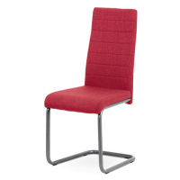 Jídelní židle ELISA červená/antracitová