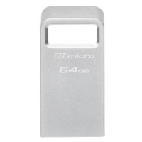 Kingston Flash Disk 64GB DataTraveler Micro 200MB/s Metal USB 3.2 Gen 1