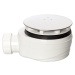 Sifon Optima ke sprchové vaničce průměr 90 mm, nízký chrom ESLIMCR90