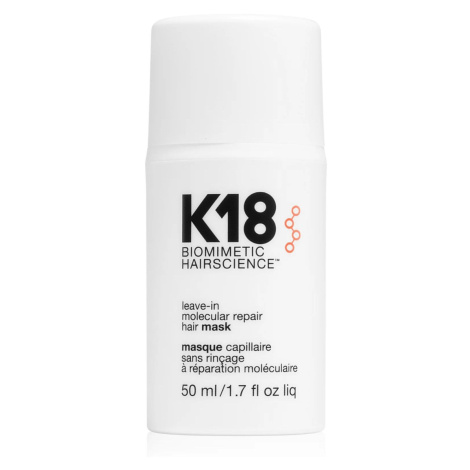 K18 Molecular Leave In Repair Mask bezoplachová vlasová maska 50 ml