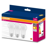 3PAK LED žárovka LED E27 A60 10W = 75W 1055lm 3000K Teplá 200° OSRAM VALUE