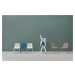 PEDRALI - Židle KOI-BOOKI 370 DS - modrá