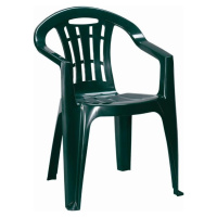 Keter Plastová židle Keter Mallorca tmavě zelená KT-610144
