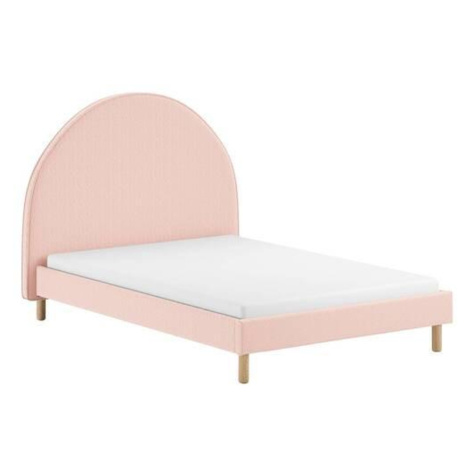 Růžové dětské postele