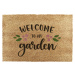 Rohožka z kokosového vlákna 40x60 cm Welcome to My Garden – Artsy Doormats