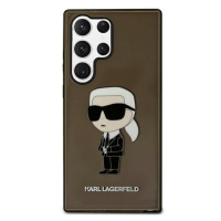 Karl Lagerfeld KLHCS23LHNIKTCK hard silikonové pouzdro Samsung Galaxy S23 ULTRA 5G black Ikonik 