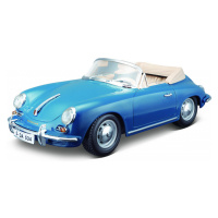 Bburago 1:18 Porsche 356B Cabriolet 1961 Blue