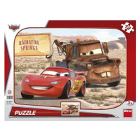 Puzzle Walt Disney Cars: Blesk & Burák 12 dílků tvarové - Dino