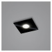 Helestra Helestra Nomi LED stropní světlo 23x23cm dim černá