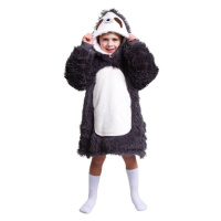 COZY NOXXIEZ - CH302 Lenochod - hřejivá televizní mikinová deka s kapucí pro děti 3 - 6 let