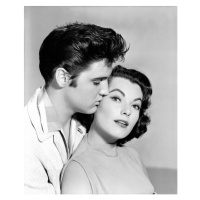 Fotografie Elvis Presley And Judy Tyler, 30 × 40 cm